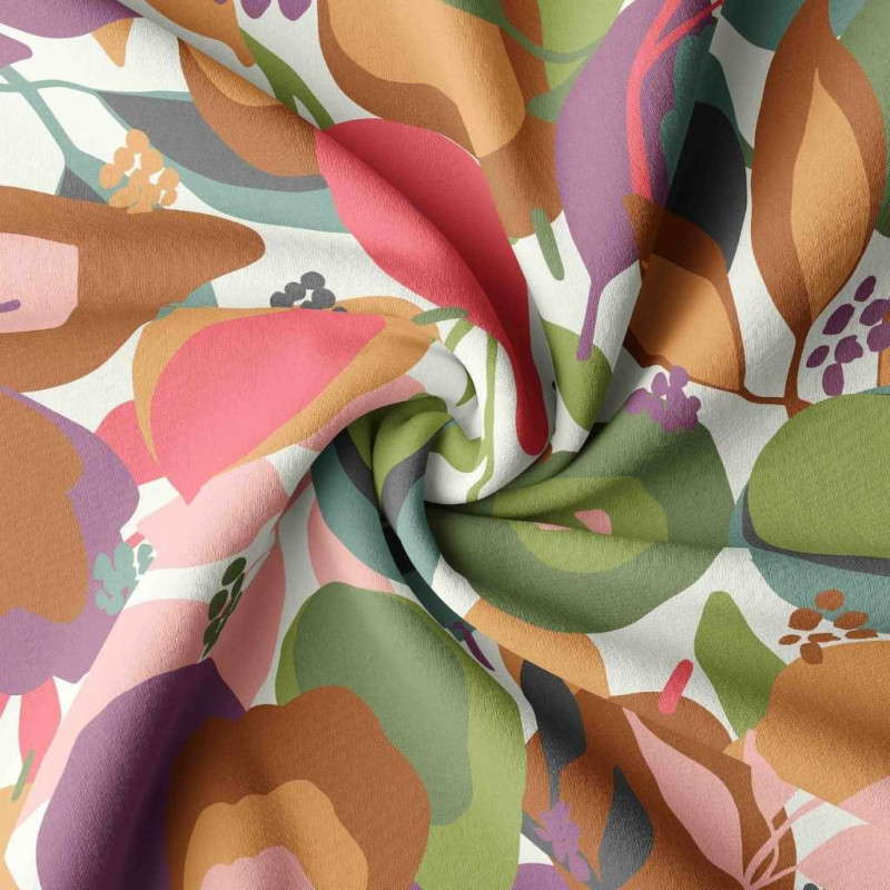 Printed Cotton FRUCTIS Off-White / Vintage Multicolored
